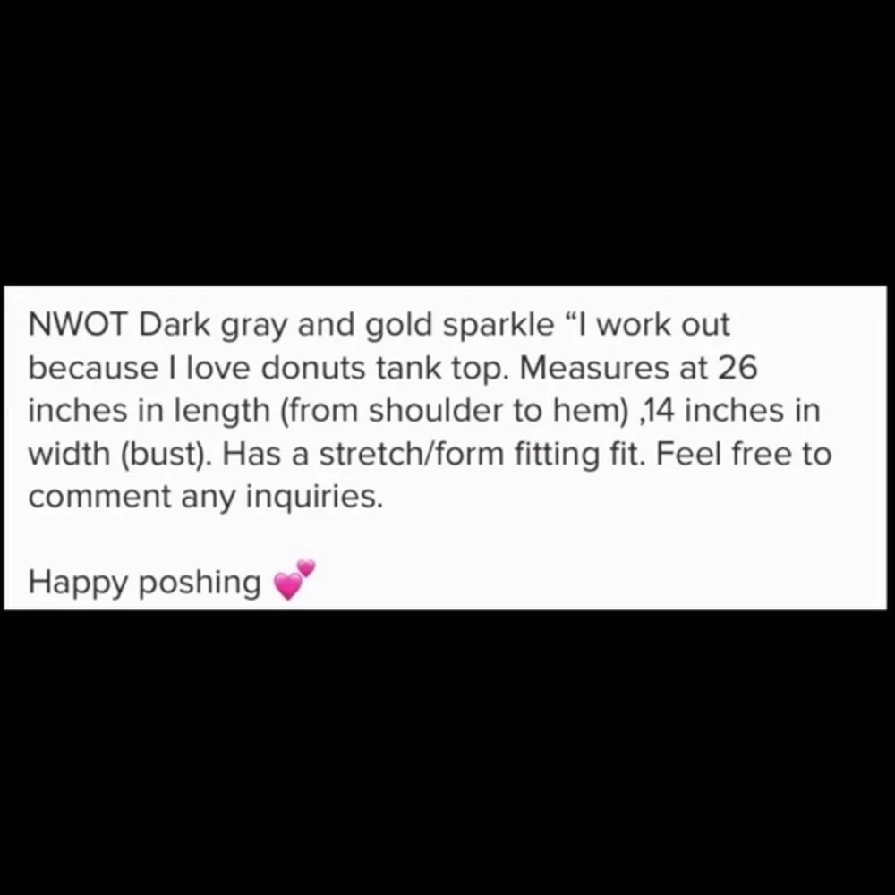 Bella Canvas graphic racerback top nwot - Picture 5 of 5